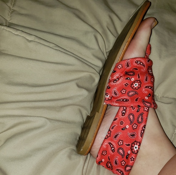 indigo soul Shoes 7paisley Indigo Soul Sandals Flip